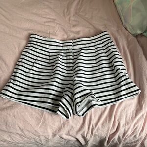 J crew striped shorts